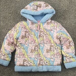 Disney Princess Pastel Hooded Jacket